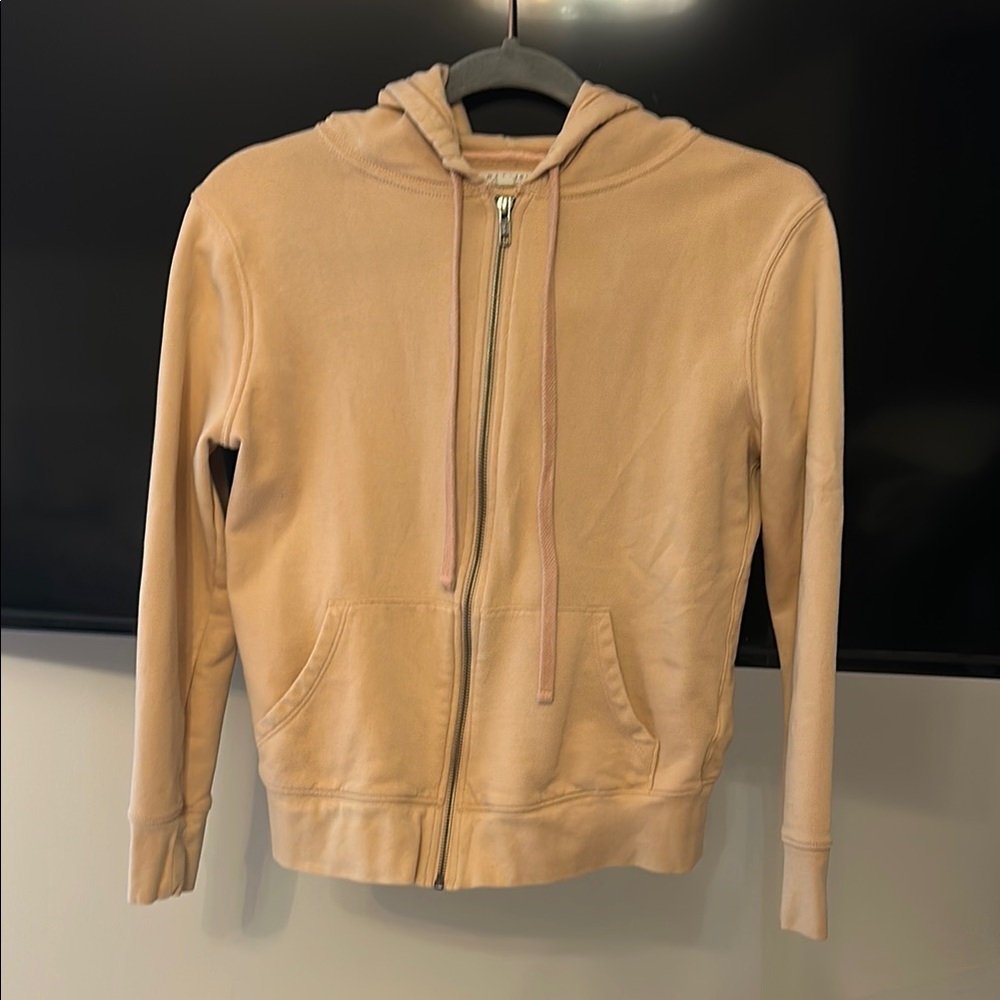 Blush Zip Up Hoodie